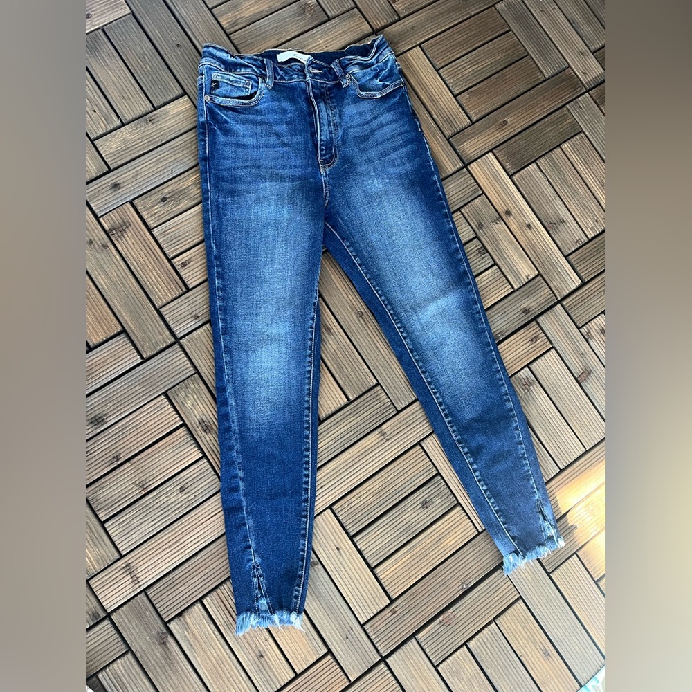 KanCan Distressed Blue Skinny Jeans